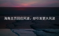海角主页回应风波，却引发更大风波