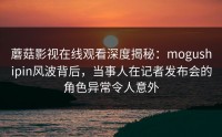 蘑菇影视在线观看深度揭秘：mogushipin风波背后，当事人在记者发布会的角色异常令人意外