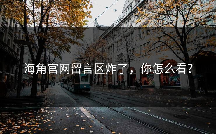 海角官网留言区炸了，你怎么看？